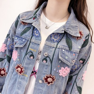 (ORDER) Áo khoác jeans độc lạ 02