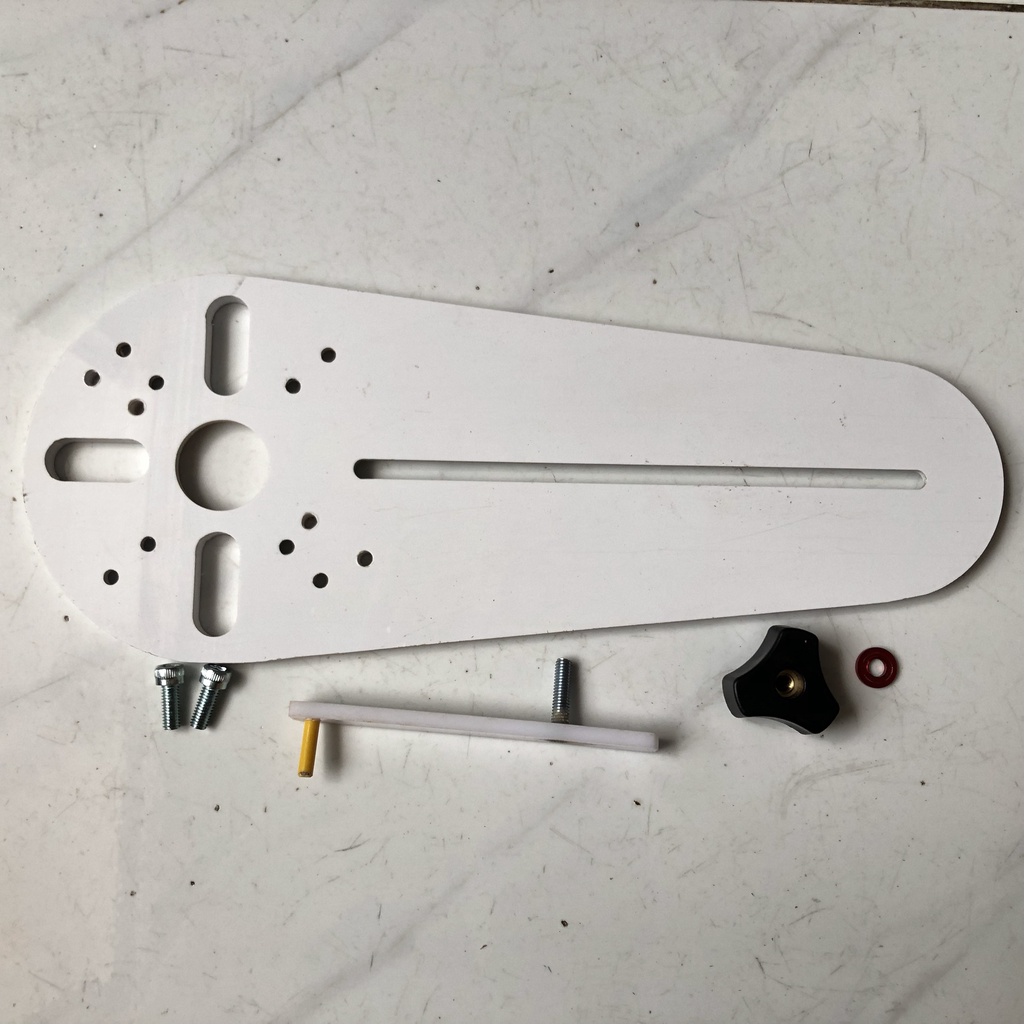 Cữ cắt lỗ tròn - khoét lỗ tròn - lỗ loa gắn được các dòng máy phay mini