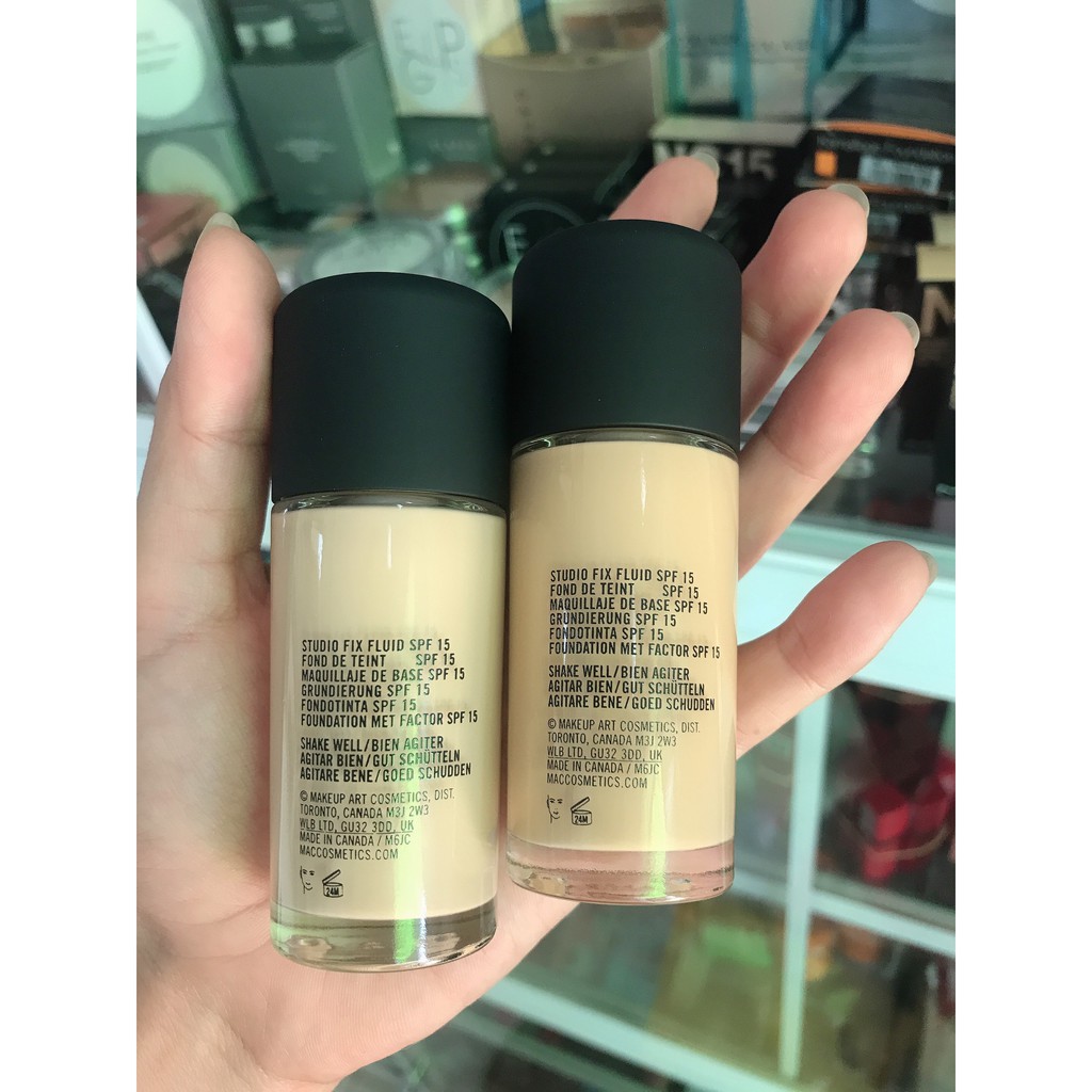 Kem nền MAC Studio Fix Fluid Foundation SPF 15