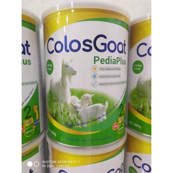 100% CHÍNH HÃNG] sữa bột COLOS GOAT PEDIA PLUS cho trẻ từ 6 tháng -6 tuổi