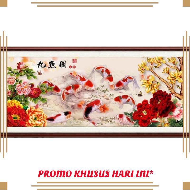 Tranh Đính Đá 5d Tự Làm Hình Hoa Mẫu Đơn 66x30cm D82Sk