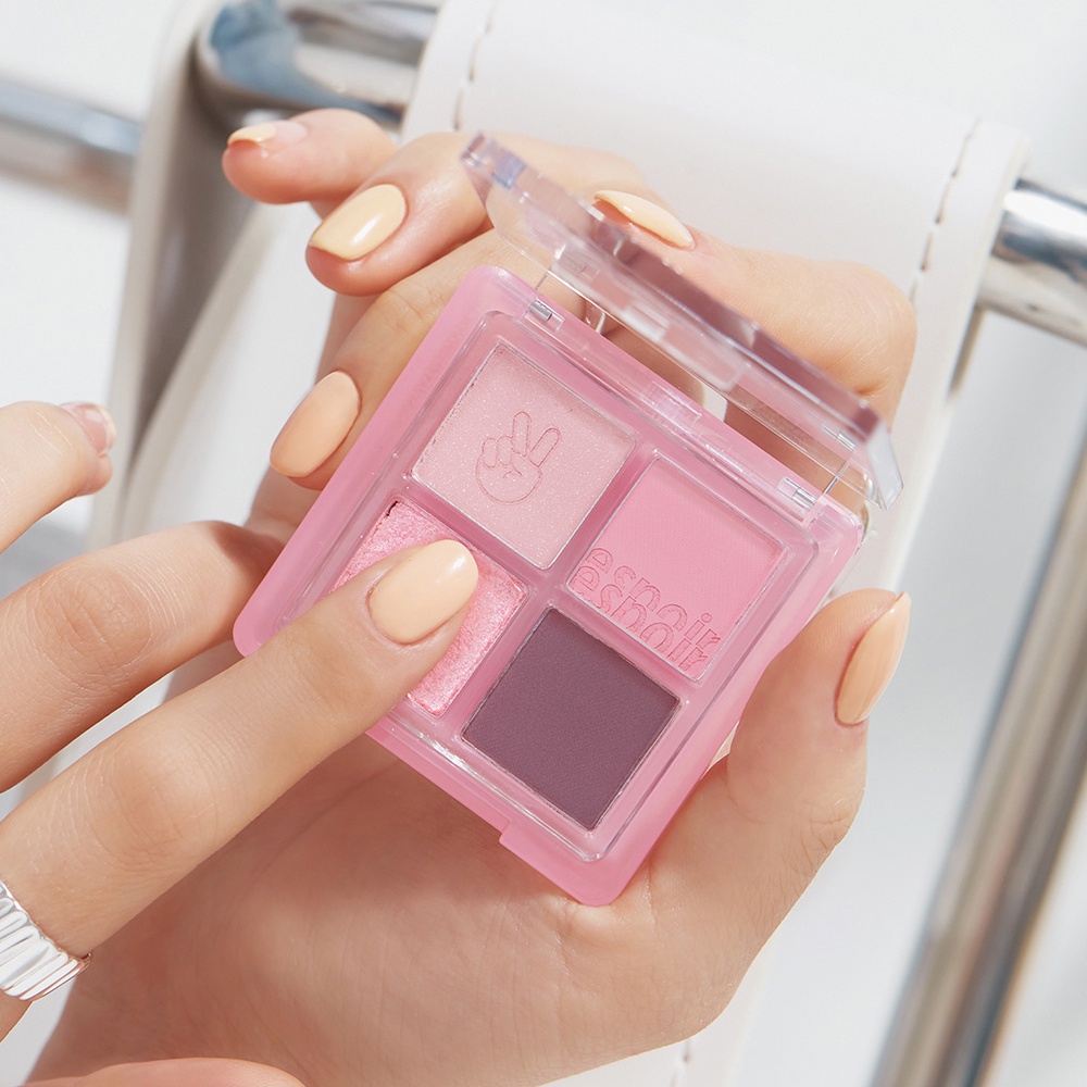 Bảng phấn mắt 4 màu Espoir Real Eye Handy Palette- 3gr
