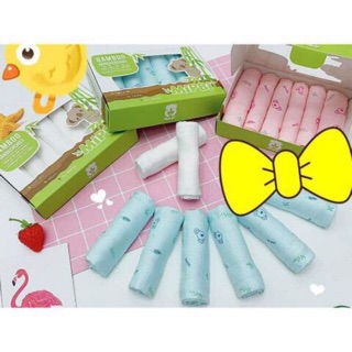 Khăn sữa MIPBI 100% sợi tre siêu mềm (hộp 6 cái )
