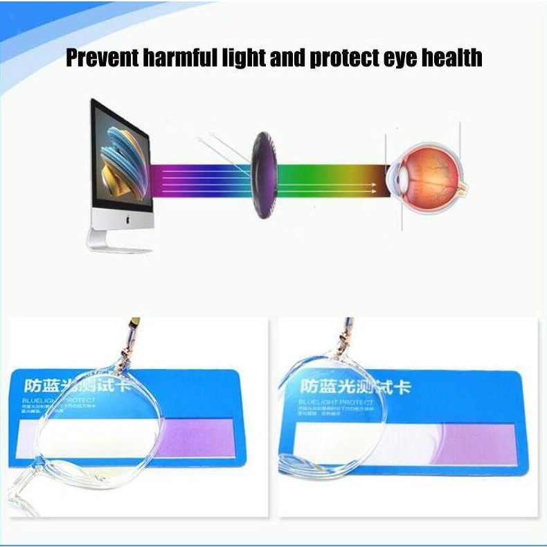 Kính Mát Gọng Tròn Chống Ánh Sáng Xanh Thời Trang Sự Bảo Vệ