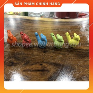 Chim thổi còi sứ sạch Bát Tràng -5 con - Như tiếng chim thật