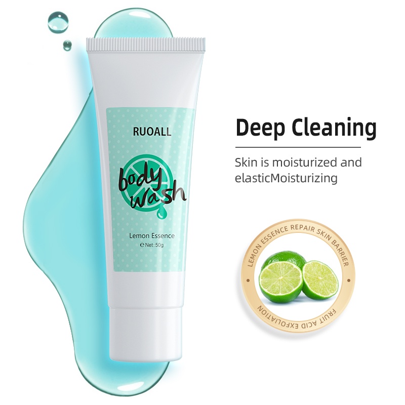 Sữa tắm Ruoall dưỡng ẩm da làm sáng dịu nhẹ 50ml