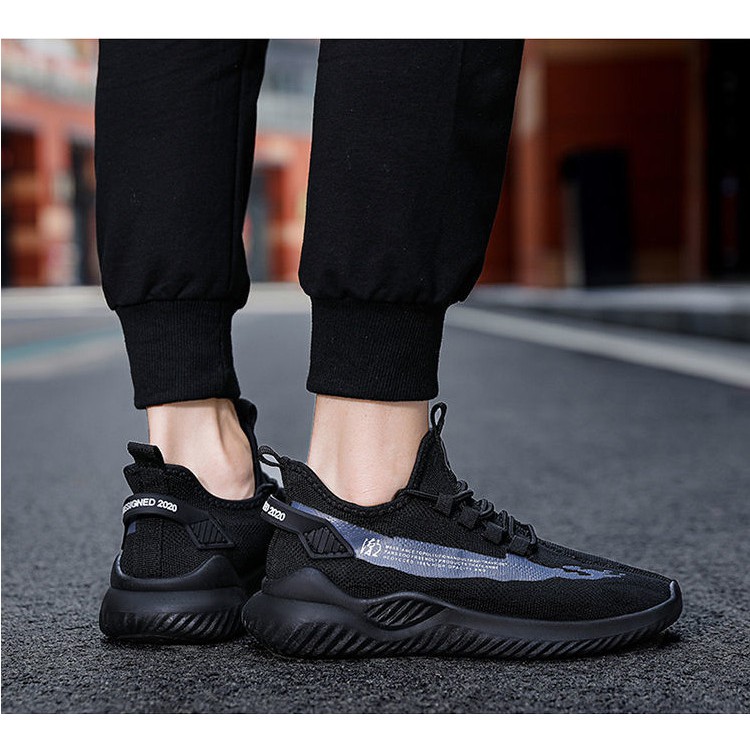 [𝙁𝙍𝙀𝙀𝙎𝙃𝙄𝙋] Giày Thể Thao Nam Nữ Pista09 Xanh Đen  Đế Cao Su Siêu Êm Chất Liệu Cotton Thoáng Khí Siêu Nhẹ | BigBuy360 - bigbuy360.vn