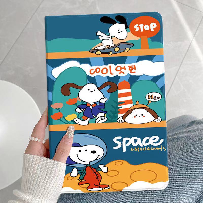 Ốp Lưng Máy Tính Bảng In Hình Chú Chó snoopy Dễ Thương Cho apple ipad air 9.7inch ipad mini 123456 7.9inch 8.3inch 10.2inch 11inch
