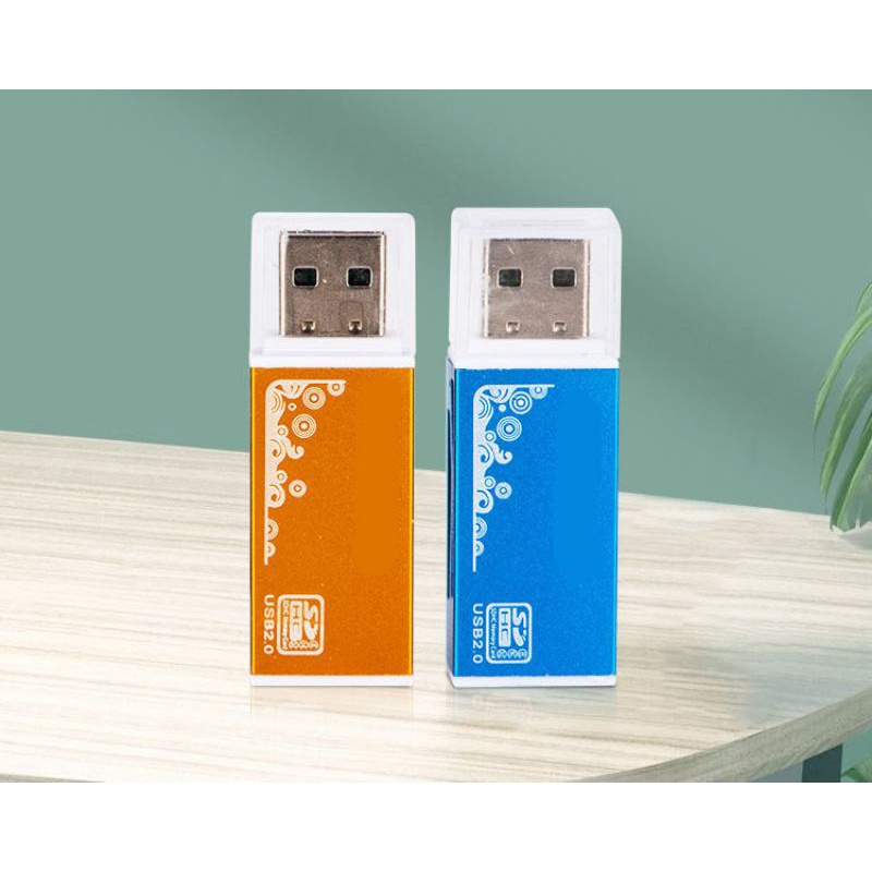 Đầu Đọc Thẻ Nhớ 4 Loại Thẻ Vuông DT-105,,,,,