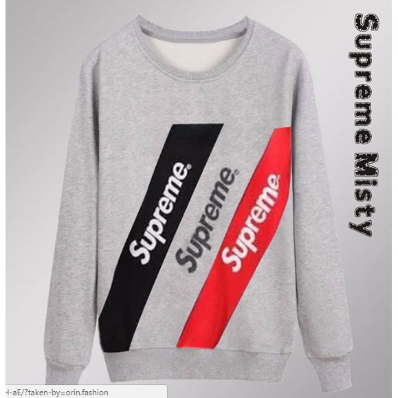 Áo Sweater Supreme Thời Trang Cá Tính Size M-L