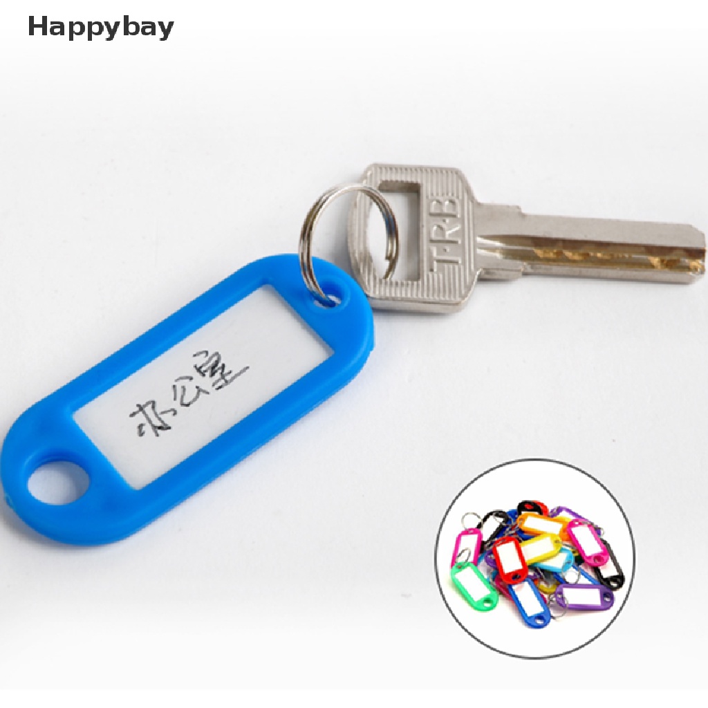 Set 30 Thẻ Tên Phân Loại Chìa Khóa Nhiều Màu Sắc