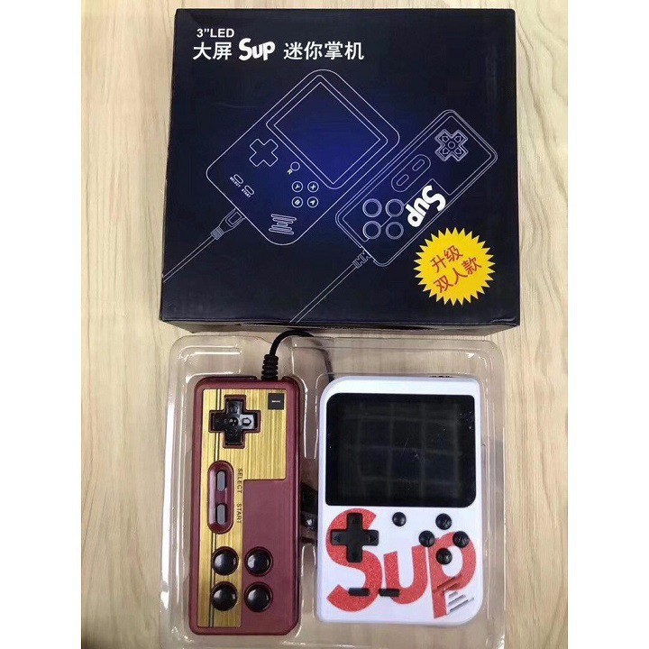 MÁY CHƠI GAME SUP BOX 400 IN 1 PLUS TẶNG 1 TAY CẦM HỖ TRỢ 2 NGƯỜI CHƠI