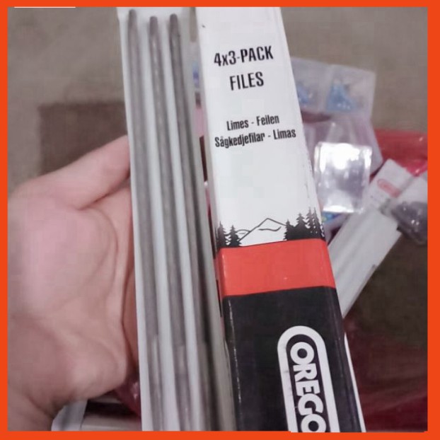 Dũa xích cưa tròn OREGON 4.8mm( vỉ 3 dũa)