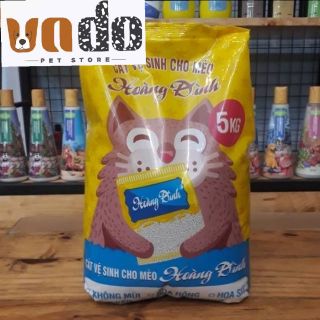 Cát vệ sinh cho mèo Hoàng Đình - 5kg