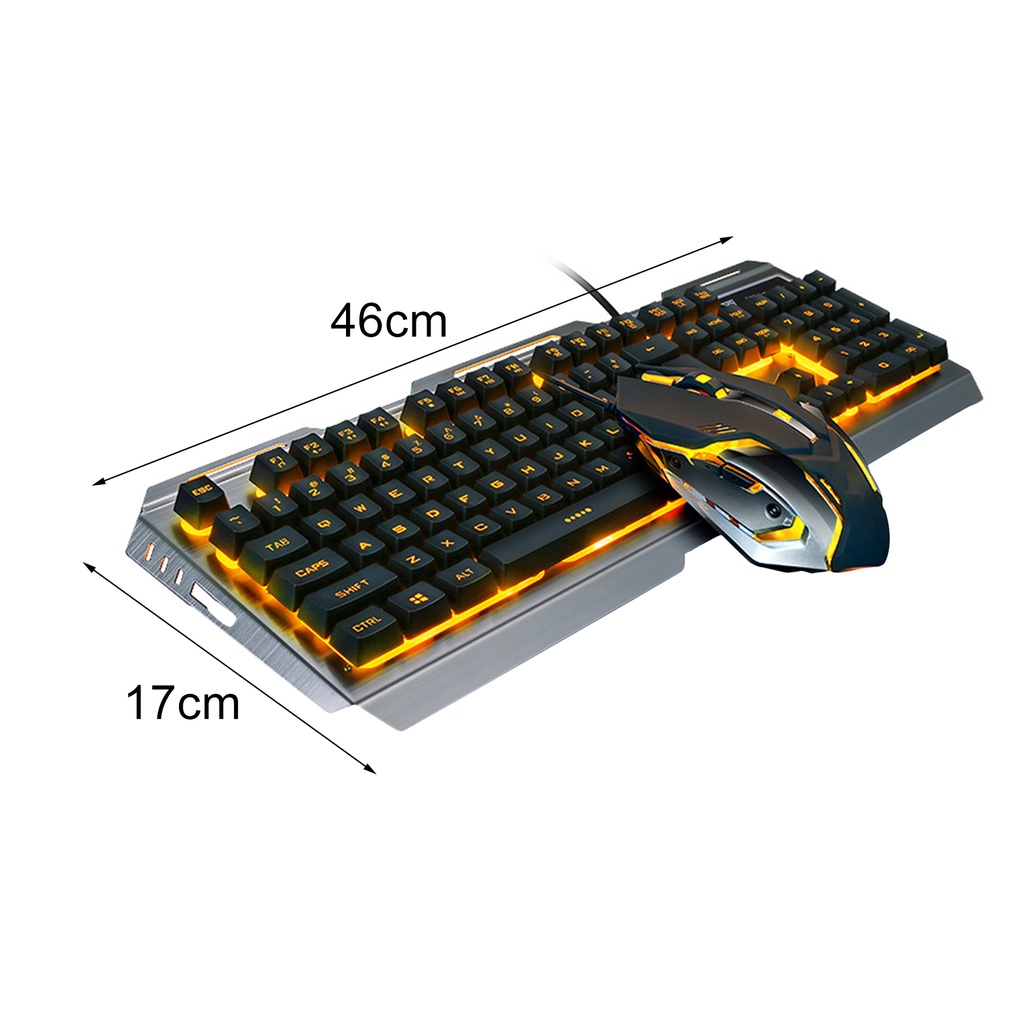 Bàn Phím Cơ Chơi Game Có Dây USB Nhỏ Gọn Cho PC
