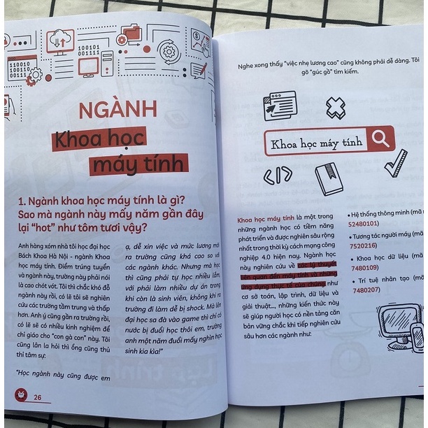 Sách Hướng Nghiệp: Ngành Công nghệ thông tin, Điện tử Viễn thông - Hiểu đúng ngành Chọn đúng nghề - Nhà sách Ôn luyện