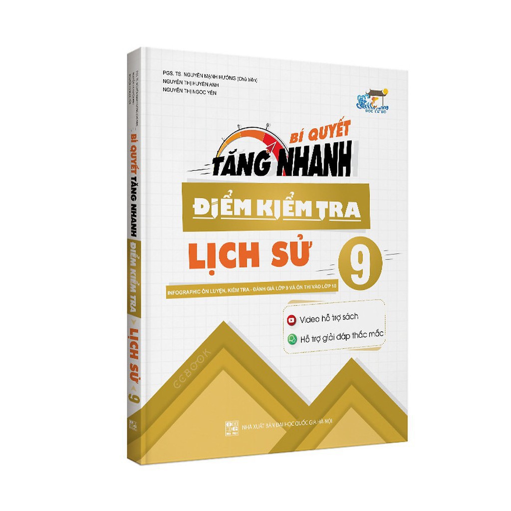 Sách - Bí quyết tăng nhanh điểm kiểm tra môn Lịch Sử 9