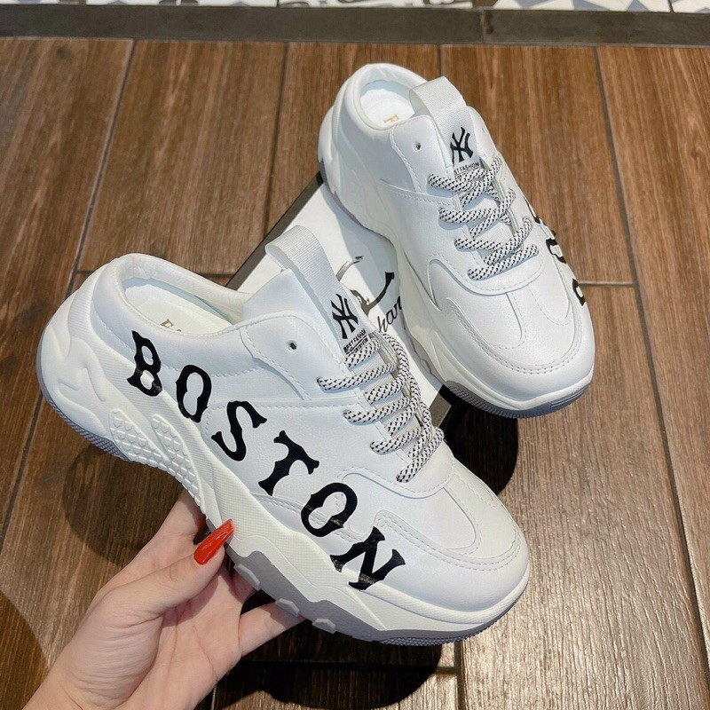 [MUA 1 TẶNG 1]Giày sục Boston cao 5 phân phong cách hàn quốc( tặng vớ)