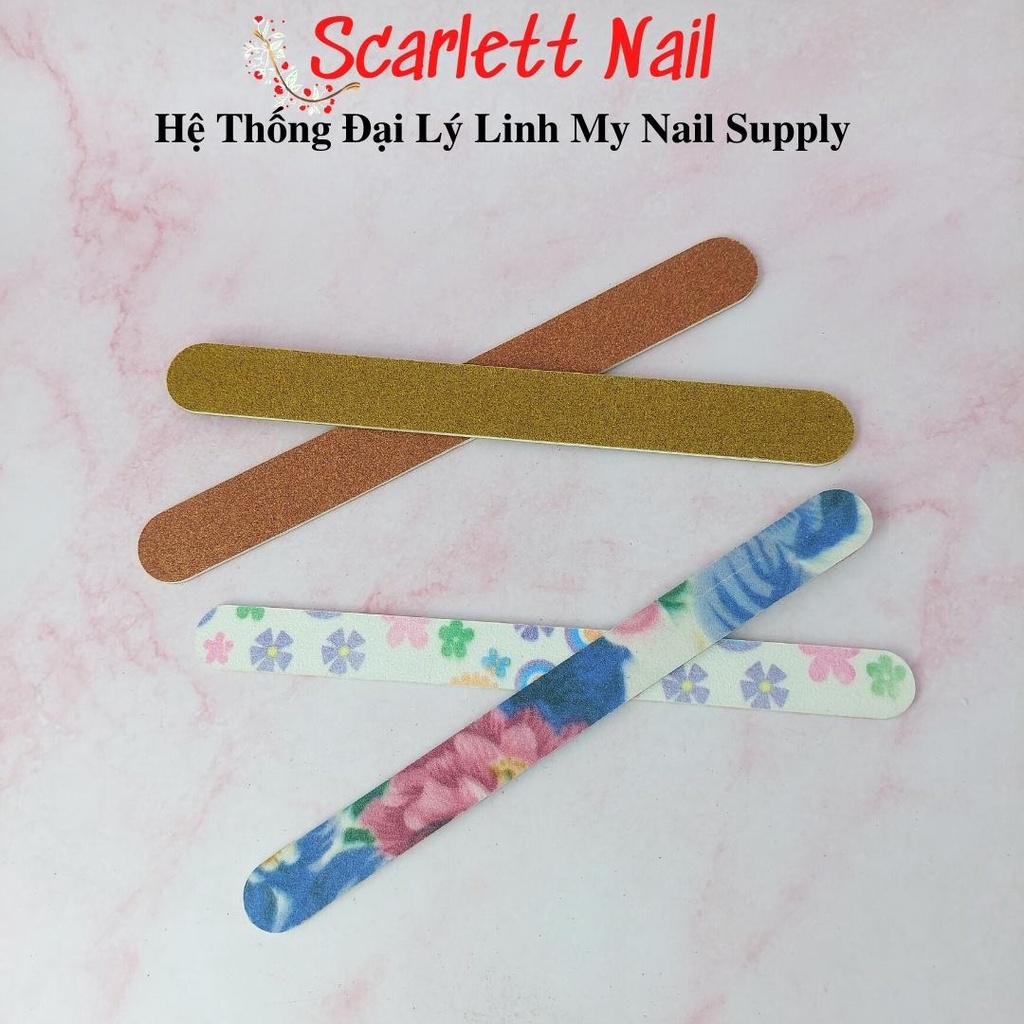 Dũa Móng Tự Nhiên Móng Gel Dũa Mỏng Tặng Cho Thợ Mới