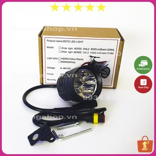 Đèn Trợ Sáng LEDVNRACING Đèn Led Xe Máy L4X 🚀 MẪU MỚI 2021  👑NPP ĐÈN - Ô TÔ , Xe Máy