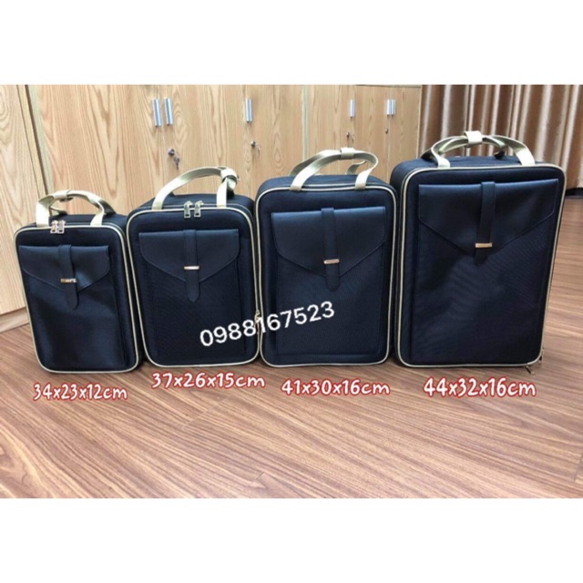 Cốp hộp vải sang Chảnh (size to 44*32*16)