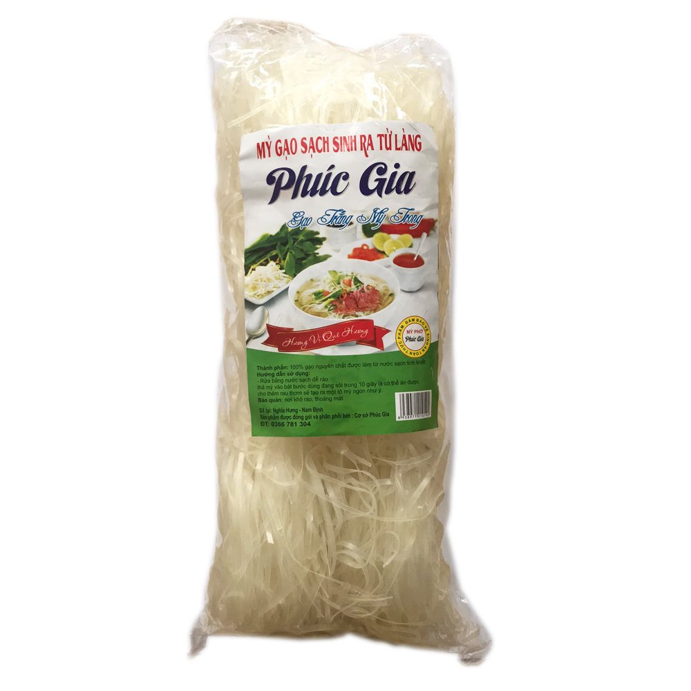 Mì gạo sạch sinh ra từ làng Phúc Gia 500g