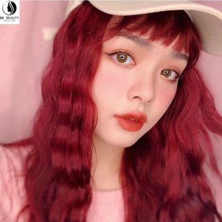 Thuốc nhuộm tóc đỏ lạnh kèm bộ dụng cụ nhuộm tóc tại nhà