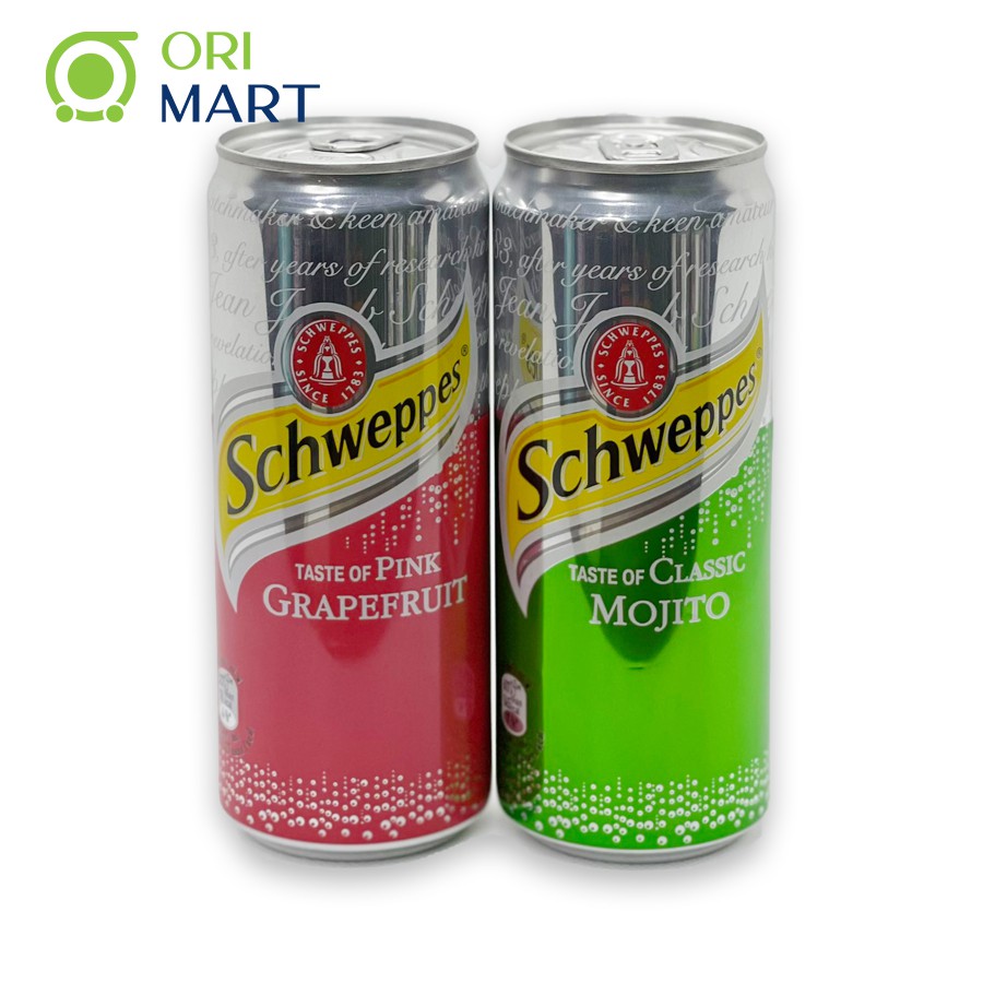 COMBO 4 VỊ NƯỚC UỐNG KHÔNG CỒN SCHWEPPES