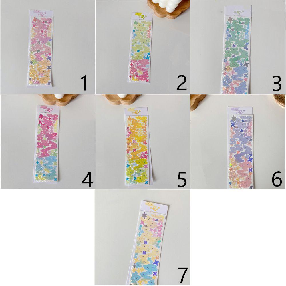 PISTA Set 2 Sticker Dán Trang Trí Sổ Tay DIY Hình Làng Quê