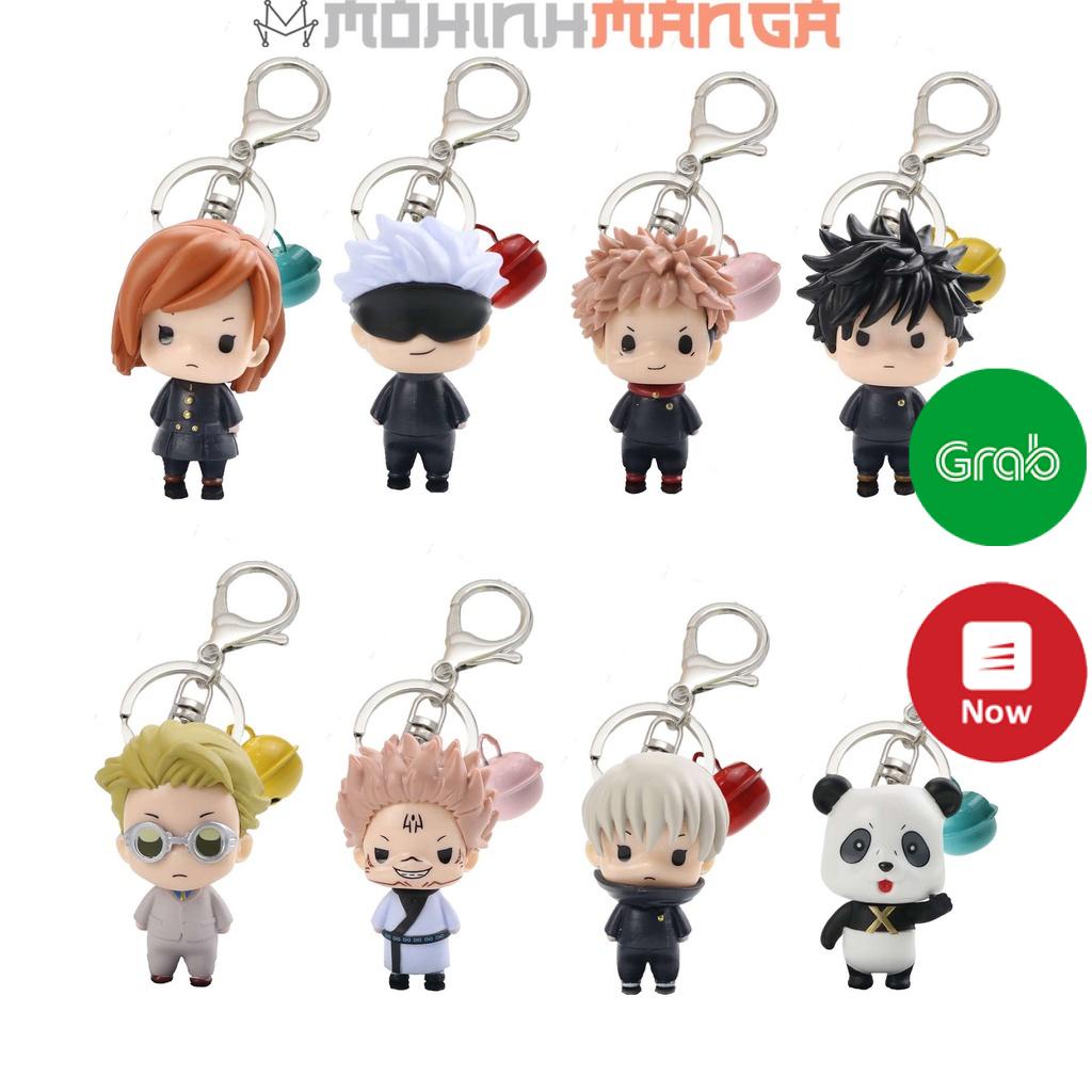 Móc khóa Jujutsu Kaisen siêu đẹp nhân vật Chú Thuật Hồi Chiến Kento Nanami Satoru Gojo Yuji Itadori Megumi Sakuna Panda