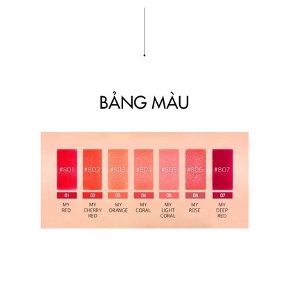 Son Thỏi Bom My Lipstick 3.5gr