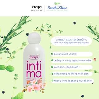 Dung dịch vệ sinh phụ nữ Intima 200ml
