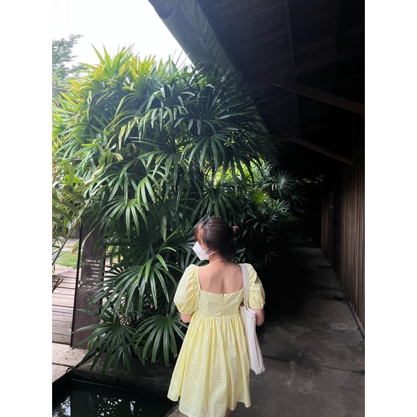 Lisa Dress - Đầm tay bồng dáng xoè mặc được 3 kiểu phong cách trẻ trung