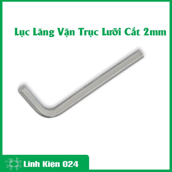 Lục lăng nhỏ vặn trục kẹp lưỡi cắt 1.5mm/2mm tùy chọn