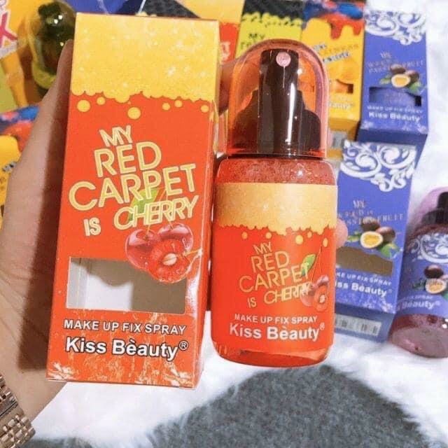 [ XẢ LỖ] Xịt Khoáng Dưỡng Ẩm Và Khoá Trang Điểm Trái Cây Kiss Beauty Fruit 110ml | BigBuy360 - bigbuy360.vn