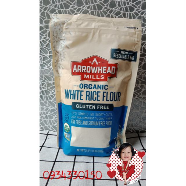 Bột gạo hữu cơ