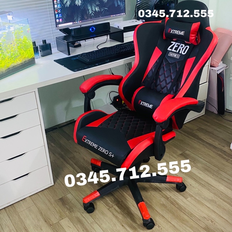 Ghế Gaming Extreme Zero S , S+ , v1 series , cyber Đen, pistop , Đỏ, Trắng ,Hồng