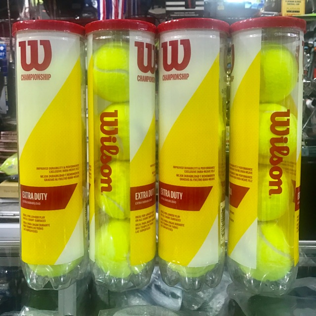 Bóng Tennis Wilson Đỏ 4 quả