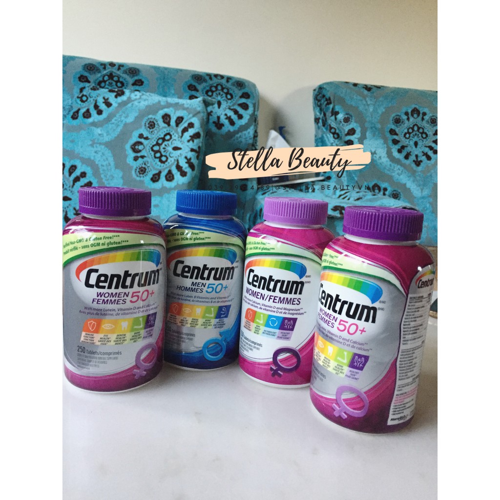 Centrum Silver Nam 50+ tuổi 250 viên