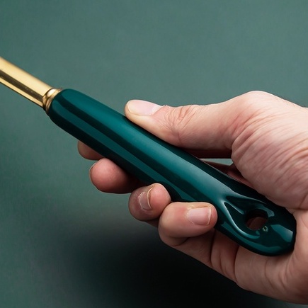 Set đồ nấu ăn 6 món mạ vàng cao cấp cho các  mẹ ( mua cả set tặng giá treo cao cấp )