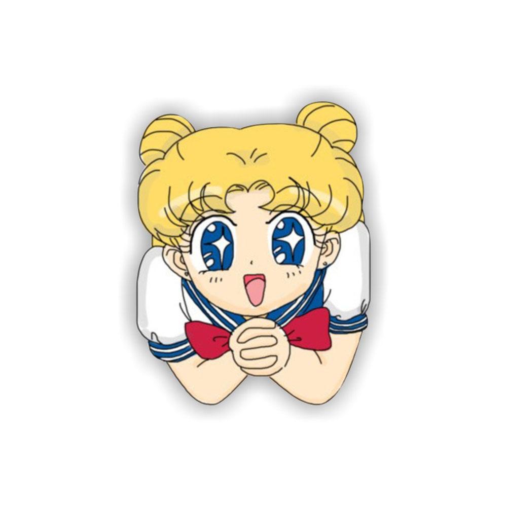 Trâm Cài Áo Hình Thủy Thủ Mặt Trăng Dễ Thương