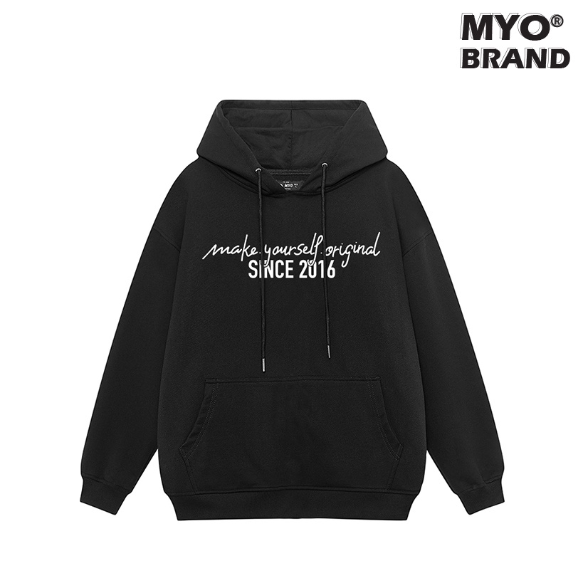 Áo Hoodie MYO SInce 2016 Black