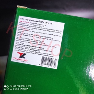 Bộ dao KIWI 5 món cán gỗ