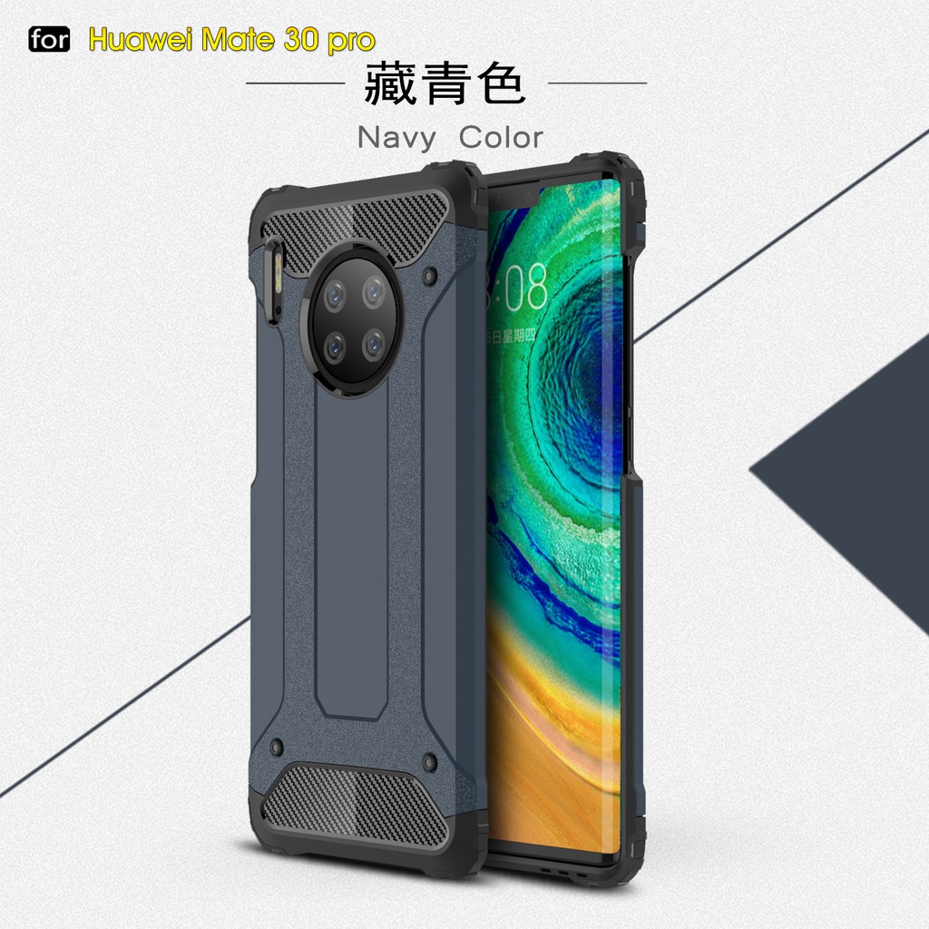 Ốp điện thoại TPU vỏ giáp PC cứng bảo vệ toàn diện cho Huawei Mate 30 / 30 Pro / 30 5G / 30 Lite