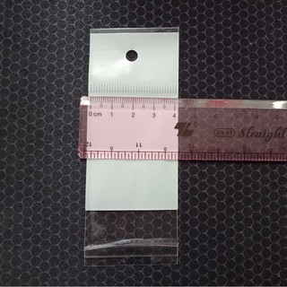 Lẻ 100 Túi opp màng sữa các cỡ lớp màng trắng có lỗ treo và keo dán miệng gói quà tiện lợi - namimi