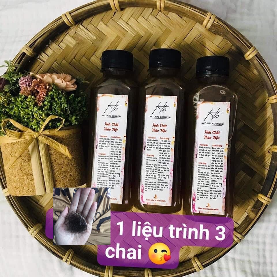 Hết Rụng Tóc, Nấm, Gàu - Tinh chất thảo mộc Hb - Liệu trình 3chai x300ml