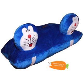 Gối đi xe máy an toàn cho bé Đôremon