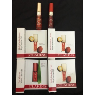 Dầu dưỡng môi Clarin màu 03red berry03 red water,04,05