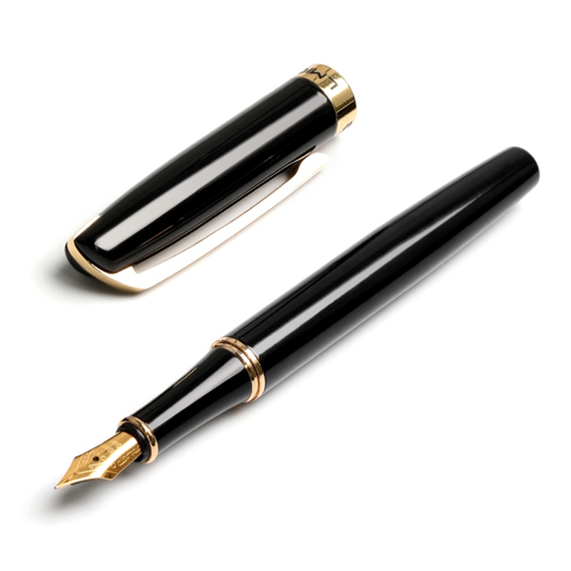 Goo Bút Máy Kim Loại Ngòi 0 5mm F Có Thể Bơm Lại Kèm Hộp Đựng Cho Tạp Chí Nam Nữ