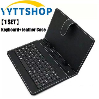 Bao da máy tính bảng nắp lật + bàn phím không dây cho máy tính bảng 8 9 9.7 Inch